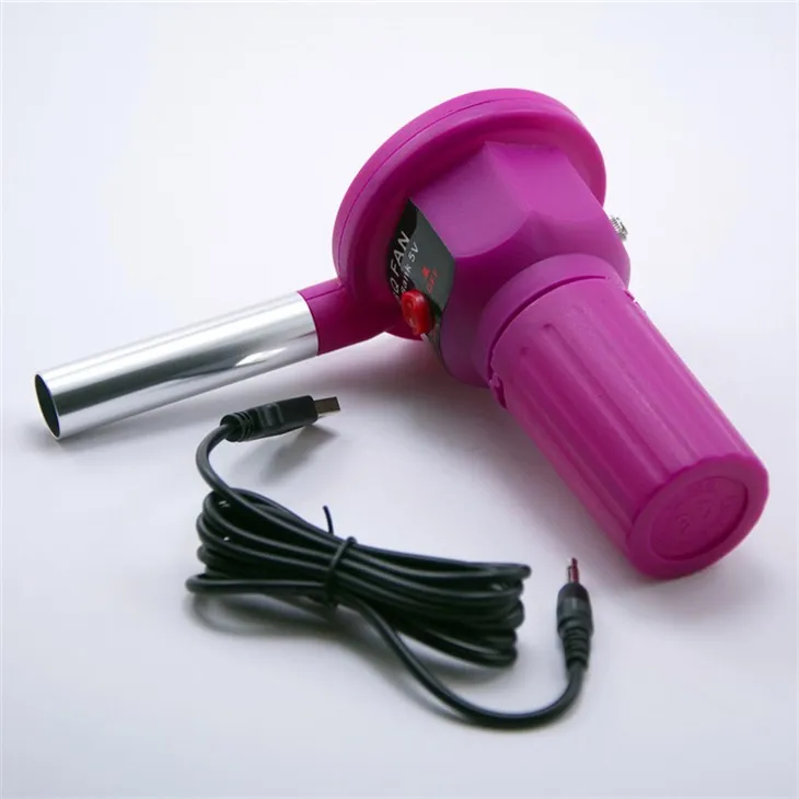 Soprador de ar potente para churrasco de 5 V