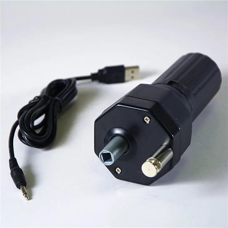 Motor de espeto de grelha patenteado com linha USB FD601A-2 (DC 5V)