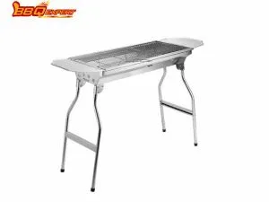 Churrasqueira grande a carvão de aço inoxidável BBQEXPERT portátil para meninas à venda
