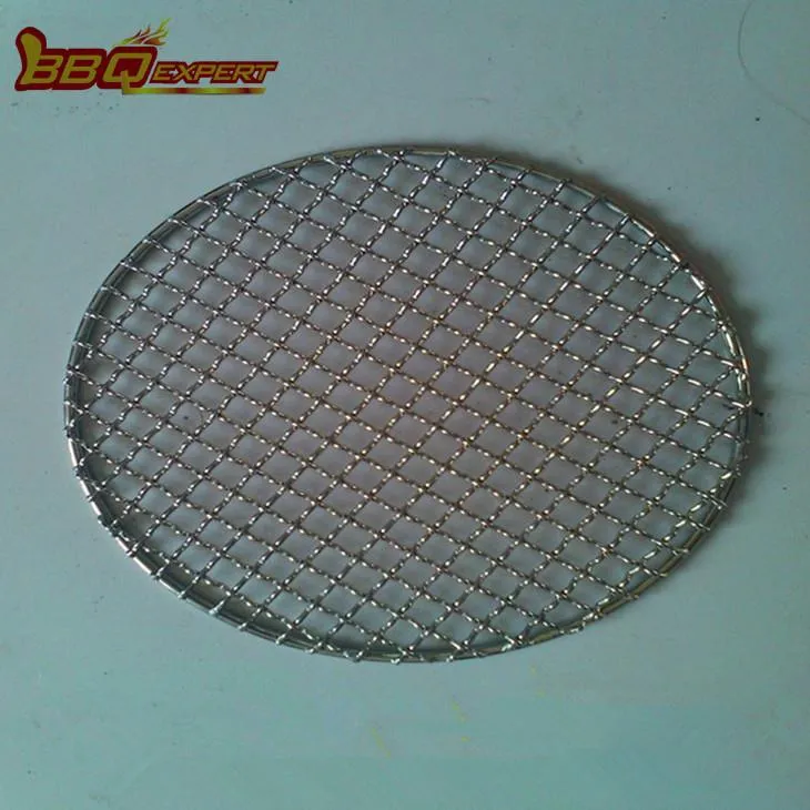 Grelha redonda portátil inteligente para forno pequeno para churrasco